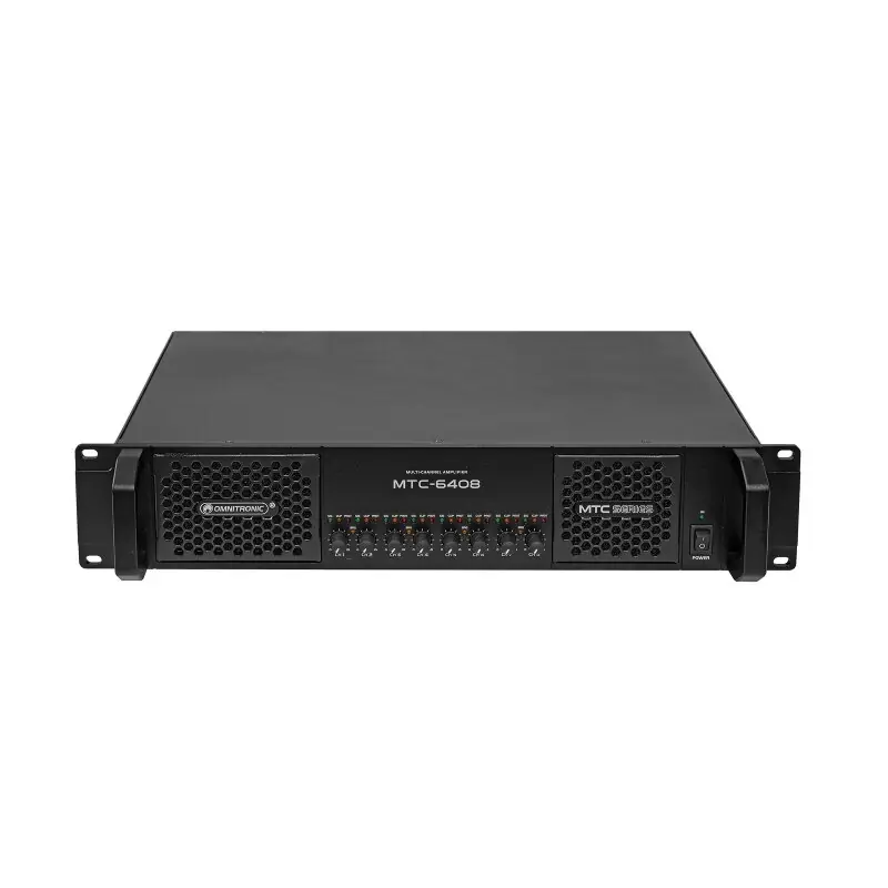 OMNITRONIC MTC-6408 8-Kanal Endstufe Letzte Chance