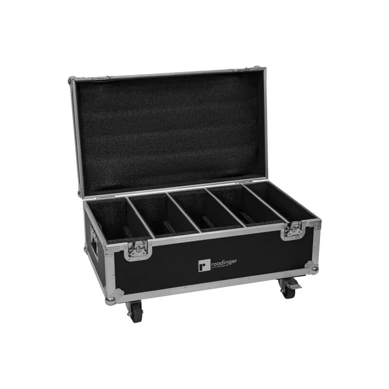ROADINGER Flightcase 4x LED CLS-18 QCL RGB/WW Letzte Chance