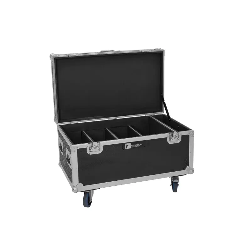 ROADINGER Flightcase 4x Multiflood IP 8x10W RGBW Wash Nur Heute