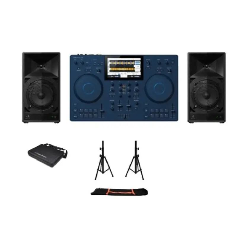 AlphaTheta Omnis-Duo + Wave-Eight Paar Party Bundle Neu