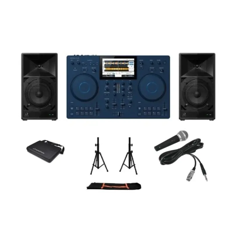 AlphaTheta Omnis-Duo + Wave-Eight Paar - Party Bundle 2 Solange Der Vorrat Reicht