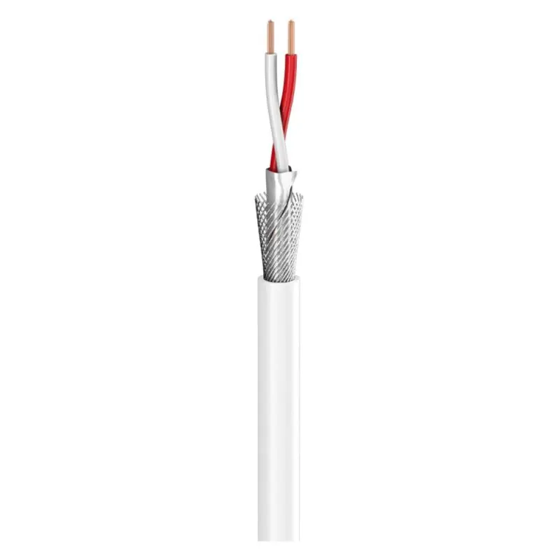 Letzte Chance SOMMER CABLE Patch- & Mikrofonkabel SC-Goblin; 2 x 0,14 mm²; PVC Ø 4,60 mm; weiß, ohne Aufdruck (20m)