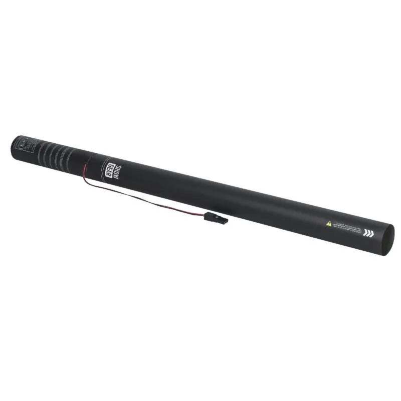 Showgear Elektrischer Konfetti Shooter - 80cm Schneeflocken weiß Preis Gesenkt