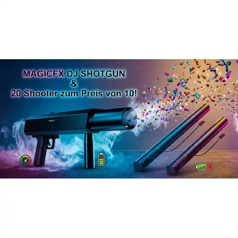 Top-Preis MAGICFX DJ SHOTGUN inkl. 20 Shooter (50cm)