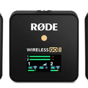 RODE Wireless Go II Dual Black Digitales Drahtlos-Mikrofonsystem Knallerangebot