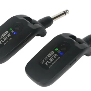 YUER TR-U2 Wireless Guitar System Funk Instrument Set (5,8GHz), schwarz Online Kaufen
