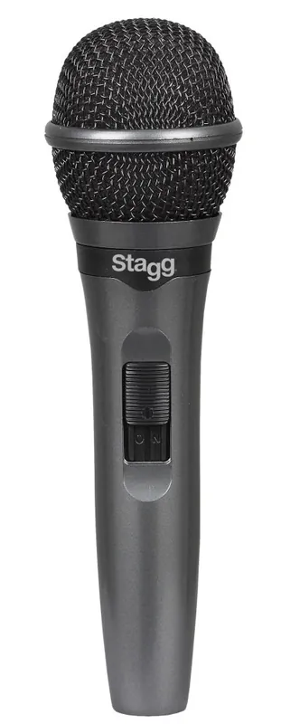 Begrenztes Angebot STAGG SDMP15 Dynamisch Vocal-Mikrofon (Plastik) inkl. Kabel