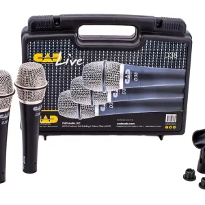 Nur Für Kurze Zeit CAD AUDIO DX38X3 Dynamisches Handmikrofonset (3 Stück)
