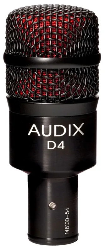 AUDIX D4 Dynamisches Instrumenten-Mikrofon (Bassdrum) Schneller Versand