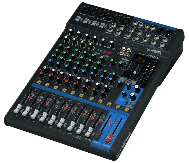 Markenprodukt YAMAHA MG12 XU Kompaktmischpult inkl. Cubase AI