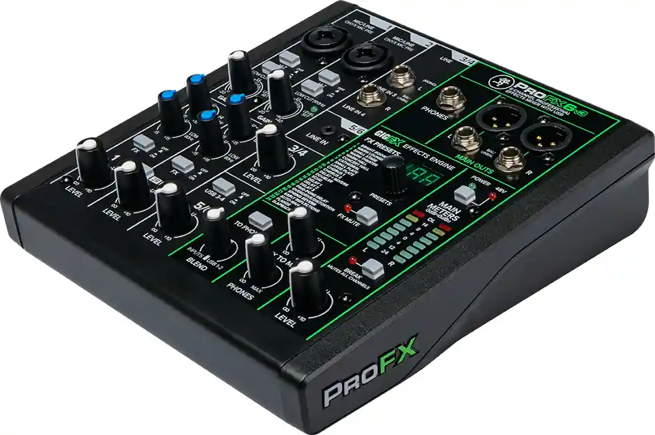 MACKIE ProFX6v3 USB Kompaktmischpult Heißes Angebot