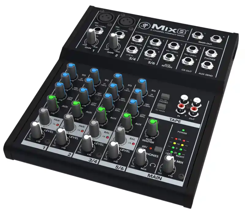 MACKIE Mix-8 Kompaktmischpult Neu Im Sortiment