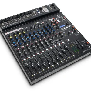Aktuell PEAVEY PV-14 AT Kompaktmischpult, USB, Bluetooth, Antares