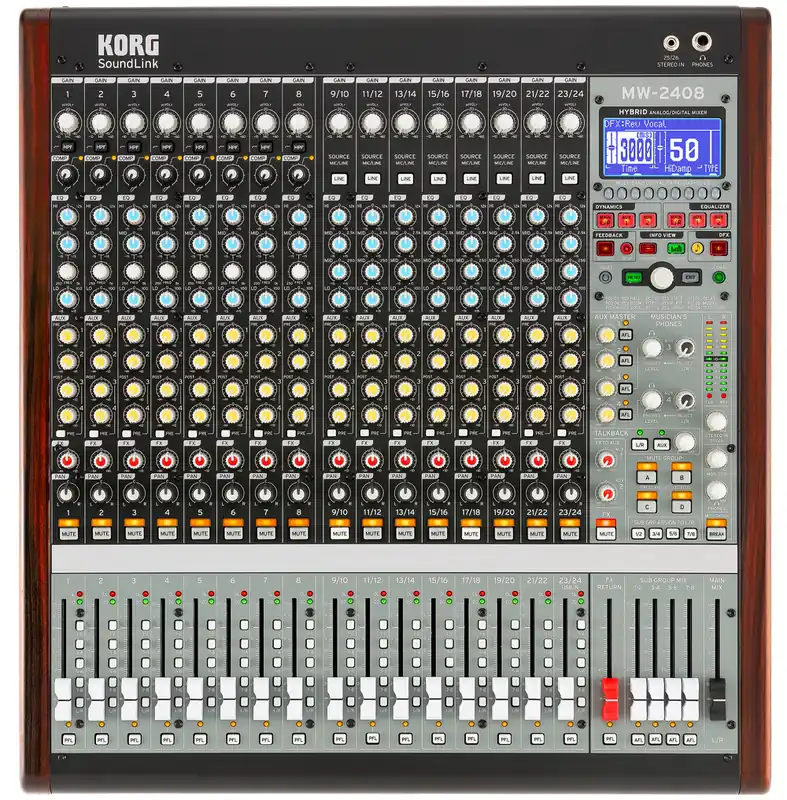 KORG MW2408 Sound Link Hybrid-Mixer (analog, digital) 24 Kanäle Jetzt Bestellen