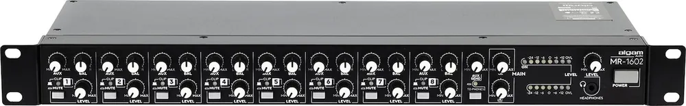 Neue Ware ALGAM MR-1602 8-Kanal-Rackmixer