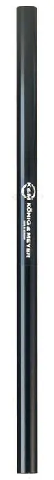 K&M 21333 Boxen-Distanzrohr, schwarz Top-Angebot