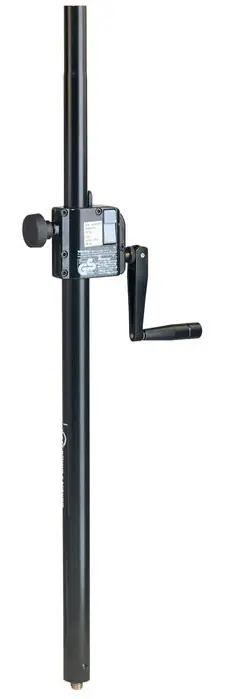 Saisonangebot K&M 21339 Boxen-Distanzrohr M20 mit Kurbel, schwarz