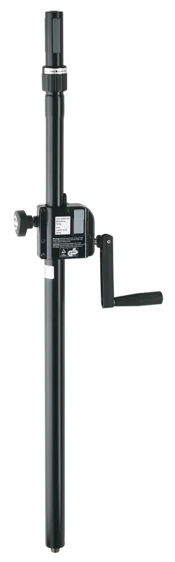 Preiswert K&M 21340 Distanzrohr mit Kurbel, schwarz