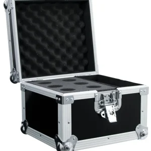 Direktkauf ROADINGER Road 6 Mikrofon-Case Transportcase für 6 Handmikrofone , schwarz