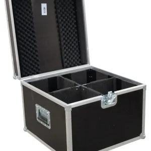 ROADINGER Flightcase 4x PAR-64 Spot kurz Transportcase Abverkauf