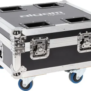 Echt ALGAM Event PAR FLIGHT CASE Flightcase mit Ladestation für 6x EventPAR412