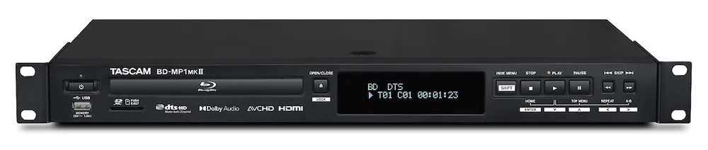 Expressversand TASCAM BD-MP1 MKlI Blu-Ray-Player für Installationen