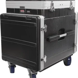 GATOR HGF GRC-12X10-PU Winkelrack 12HE oben, 10HE Front mit Rollen Finale Aktion
