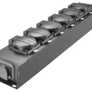 Neue Kollektion ADAM HALL Pro Port 6 T Stromverteiler 16A, 6x IP54 + PowerTwist TR1 I/O