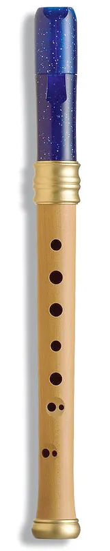 Nur Für Kurze Zeit MOLLENHAUER 1119B Adris Traumflöte Sop. c2 barock Holz-Kunststoff Blockflöte, nachtblau (Doppelloch)