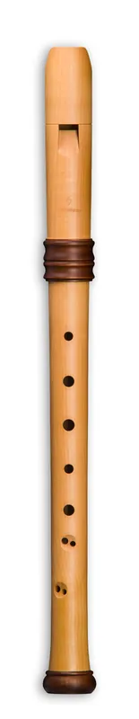 Ausverkauf MOLLENHAUER 4317 Adris Traumflöte Alt barock Birnbaum Blockflöte, natur (Doppelloch)
