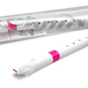 NUVO RB300PK Barock Sopran Kunststoff Blockflöte, weiss-pink (Doppelloch) Garantierte Lieferung