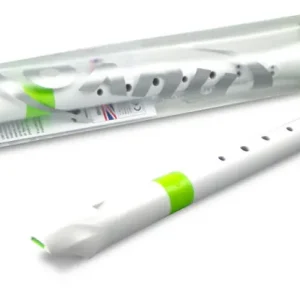 Günstig NUVO RB300GR Barock Sopran Kunststoff Blockflöte, weiss-grün (Doppelloch)