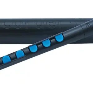 Letzte Chance NUVO recorder+ Schwarz-Blau Sopranblockflöte, deutsch