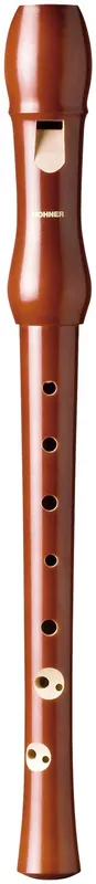 HOHNER 9550 Musica C-Sopran Birnbaum barock Blockflöte (Doppelloch), dunkel Top-Seller