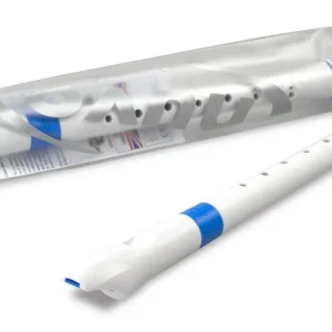 Must-Have NUVO RG300BL Recorder deutsch weiss-blau Polymer Sopranblockflöte / B-Ware