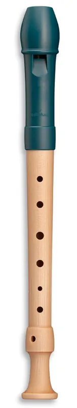 MOLLENHAUER 17313 Fipple Dege Sopran c2 deutsch Holz-Kunststoff Blockflöte, seeblau (Einzelloch) Sonderangebot
