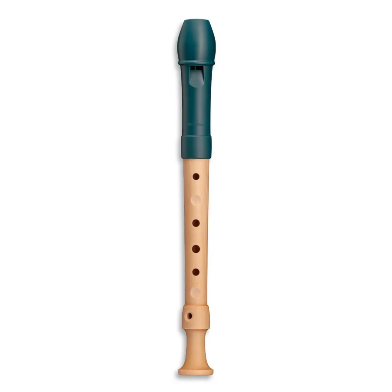 Sonderaktion MOLLENHAUER 17513 Fipple Dege Penta 7-Ton Holz-Kunststoff Blockflöte, seeblau