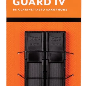 DADDARIO RGRD4ASCL Reed Guard IV Bb Clarinet/Alt Blattetui aus Kunststoff Rico (für 4 Blätter) Meistverkauft
