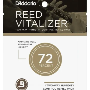 Schneller Versand DADDARIO RV0173 Reed Vitalizer 73 Nachfüllpack Humidity Control Feuchtigkeitssystem (Stück)