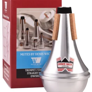 DENIS WICK 5504 Trumpet Straight Mute Dämpfer für Trompete/Kornett Gratis Versand
