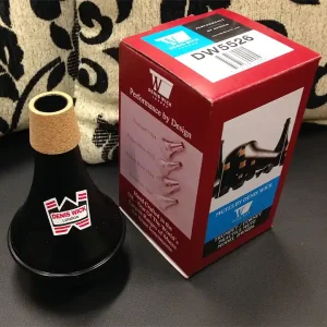Echt DENIS WICK 5526 Trumpet Practice Mute Dämpfer für Trompete/Kornett