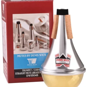 Jetzt Kaufen DENIS WICK 5504B Brass Trumpet Straight Mute Dämpfer für Trompete/Kornett