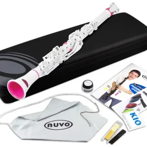 NUVO CL100PK Clarineo White-Pink Polymer Klarinette Must-Have