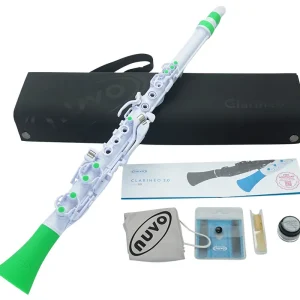Angebot NUVO Clarineo 2.0 White-Green Polymer Klarinette inkl. Zubehör