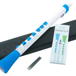 NUVO DooD 2.0 White-Blue Polymer Klarinette inkl. Blätter, Griffbild, Hülle Top-Preis
