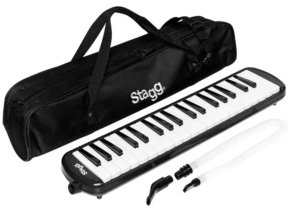 Kostenloser Versand STAGG MELOSTA37 BK Melodica inkl. Tasche, schwarz