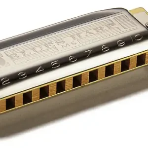Super-Preis HOHNER Blues Harp MS 20 Stimmen C-Dur Diatonische Mundharmonika. Bluesiger Sound.