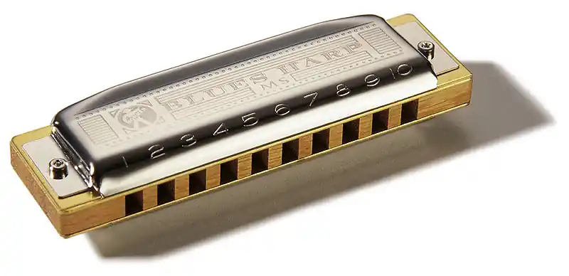 Super-Preis HOHNER Blues Harp MS 20 Stimmen C-Dur Diatonische Mundharmonika. Bluesiger Sound.