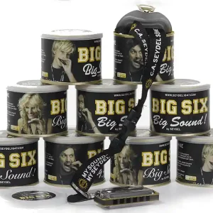 Direkt Vom Hersteller SEYDEL Big Six Blues 12-Stimmen C-Dur Diatonische Mundharmonika Edelstahl-Stimmzungen