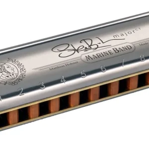 Top-Seller HOHNER Marine Band Deluxe Steve Baker Major 7 C Diatonische Mundharmonika